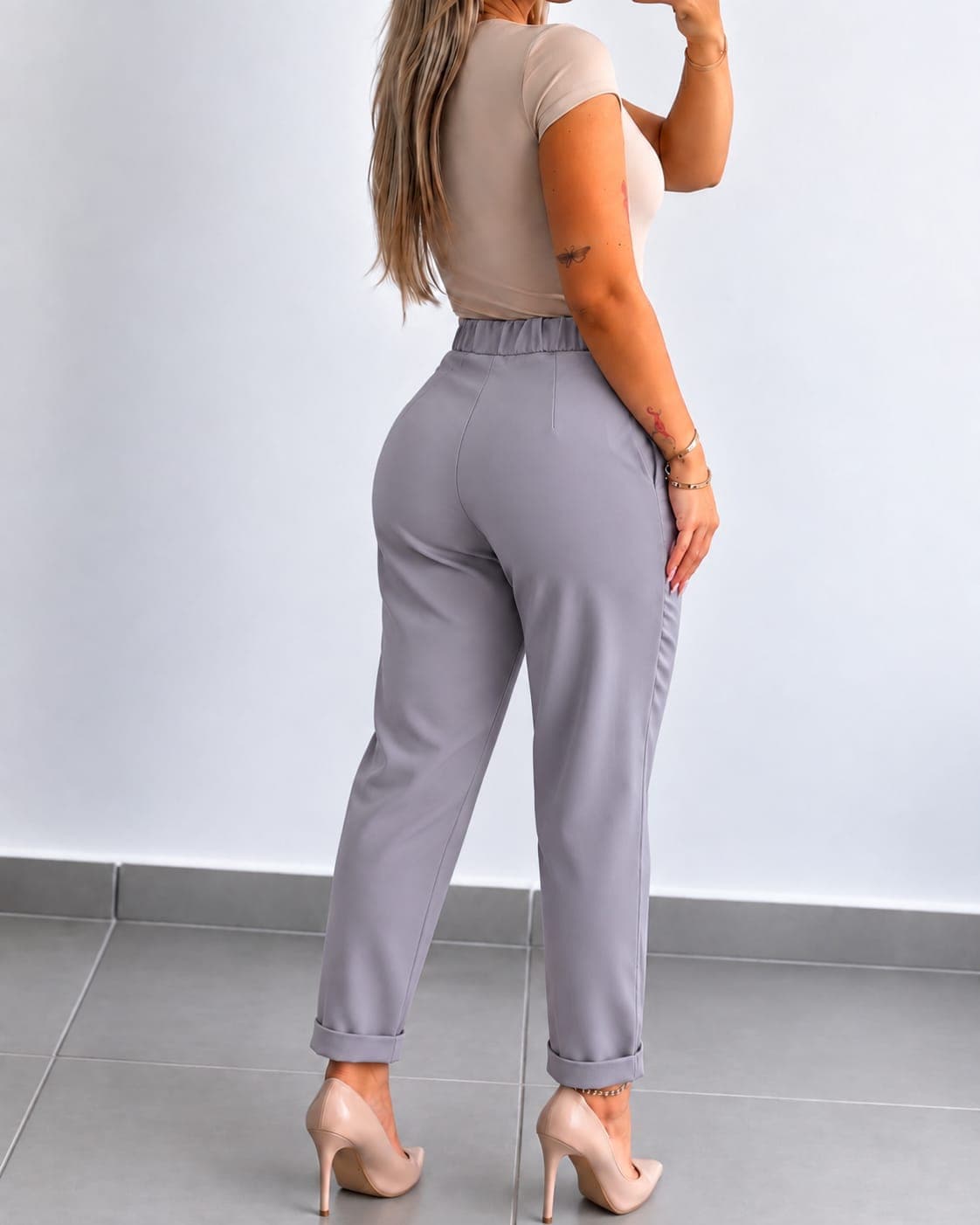 PANTALÓN GABRIELA  - PANTALÓN GABRIELA -CAMEL-LXL - Imagen 7