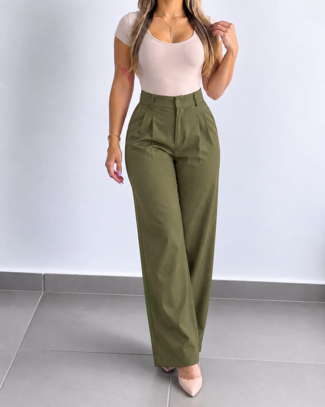 PANTALON HELENA - PANTALON HELENA-GRIS-14 - Imagen 3