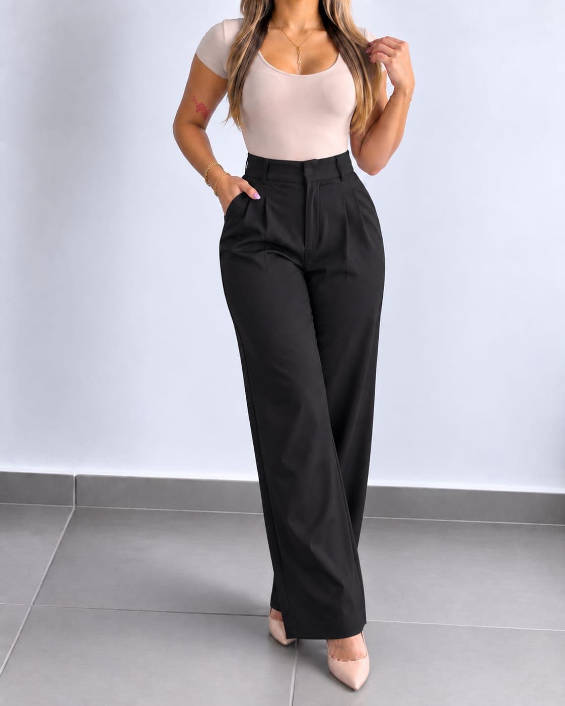 PANTALON HELENA - PANTALON HELENA-GRIS-14 - Imagen 6
