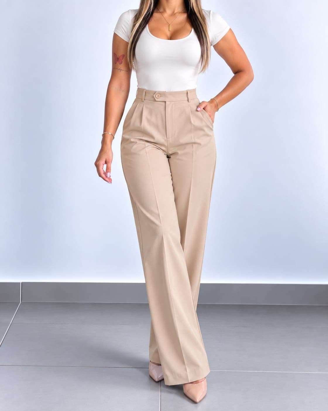 PANTALON VICTORIA  - PANTALON VICTORIA -CAFE-16 - Imagen 2