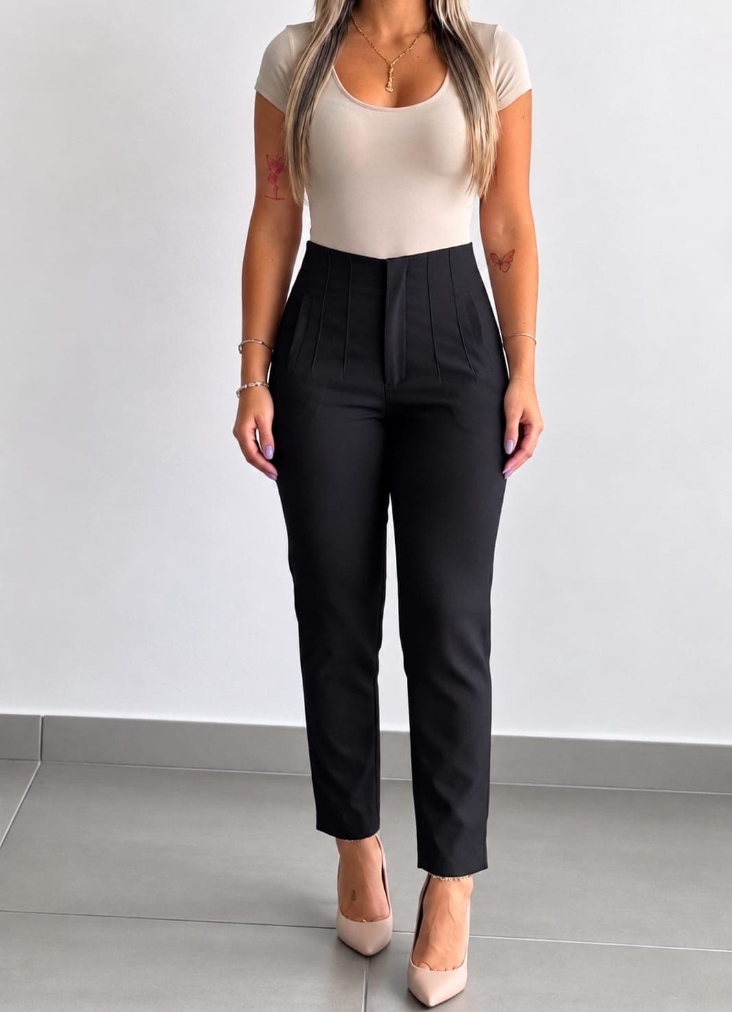 PANTALON RAFAELLA  - PANTALON RAFAELLA -LXL-NEG - Imagen 1