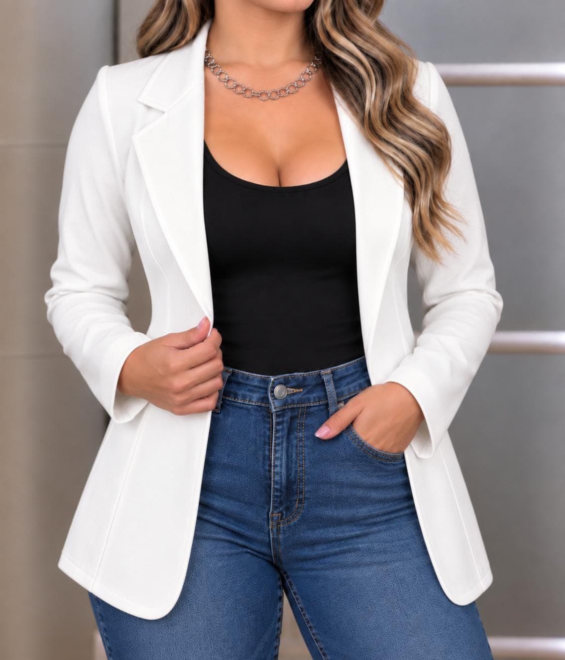 BLAZER EVERLY - BLAZER EVERLY-NEG-SM - Imagen 3