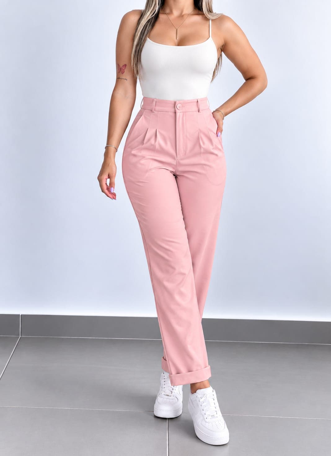 PANTALON GABRIELA - PANTALON GABRIELA -BLA-12 - Imagen 1