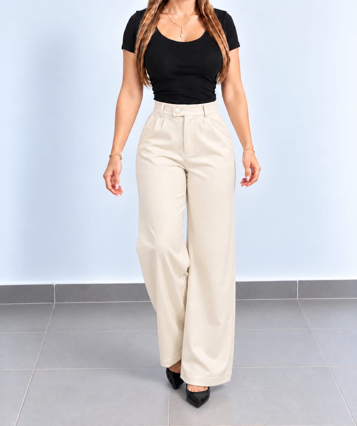 PANTALON VICTORIA ELSA - PANTALON VICTORIA ELSA-VRD-6 - Imagen 4
