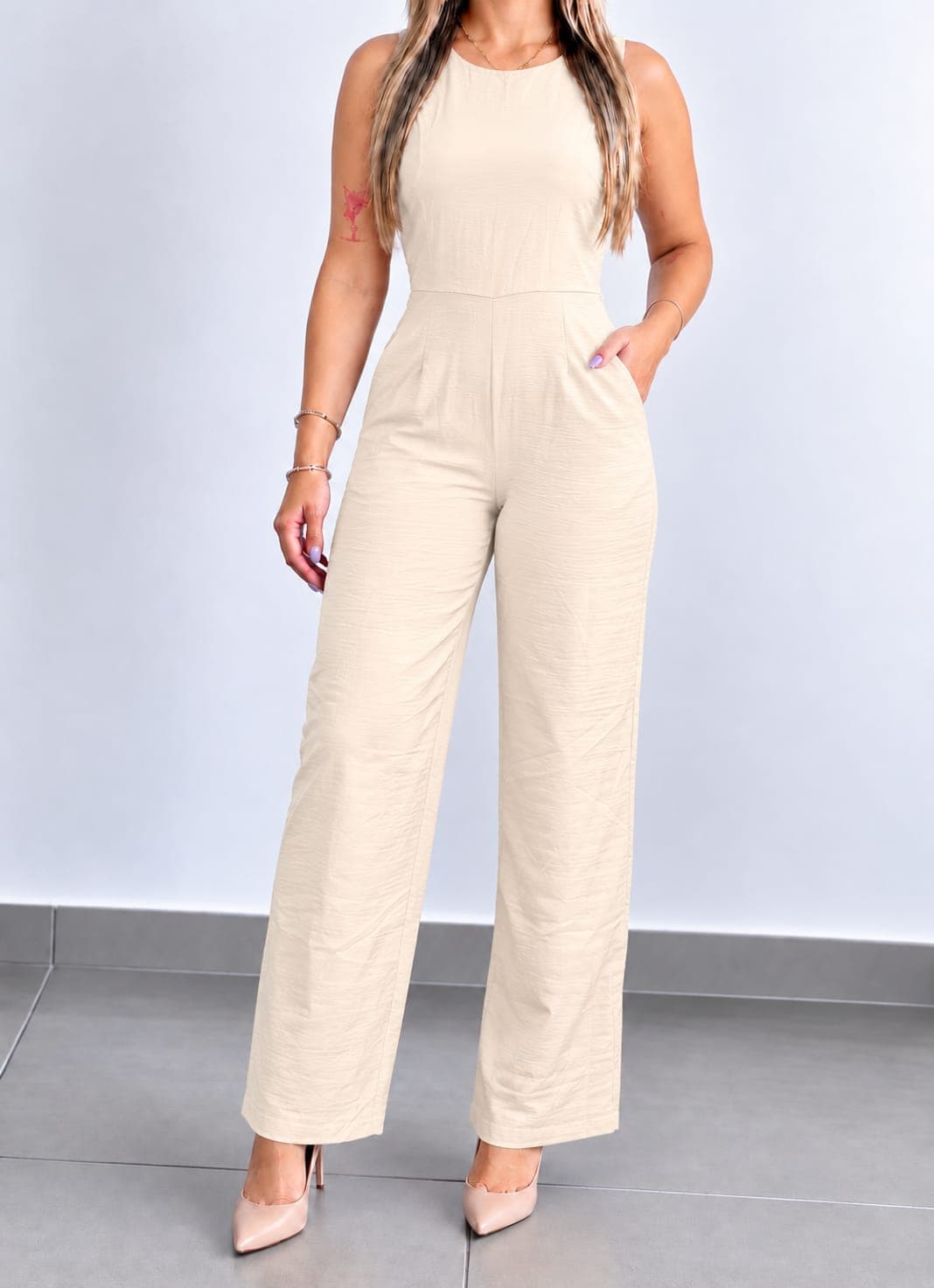 ENTERIZO ZOE - ENTERIZO ZOE -LXL-CAMEL - Imagen 6